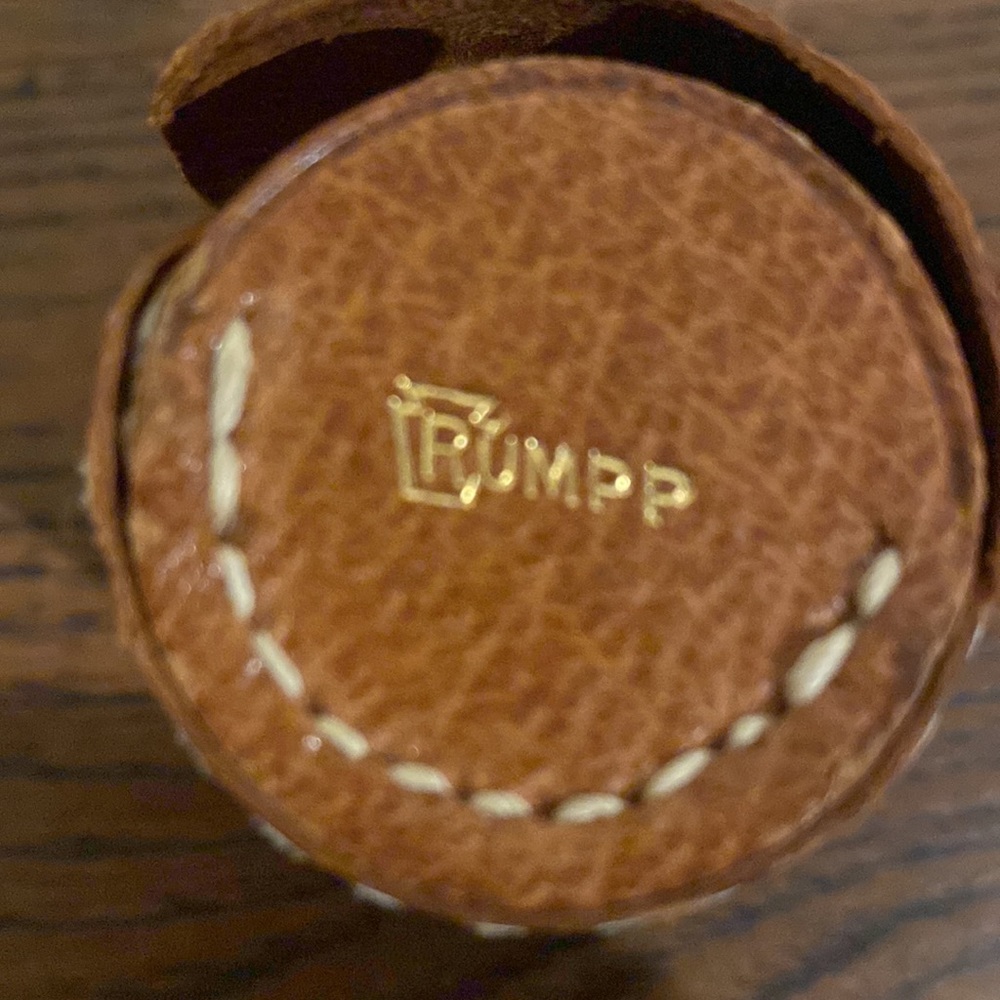 Vintage Metal Shot Glasses in Leather Rupp Case - Picture 11 of 12